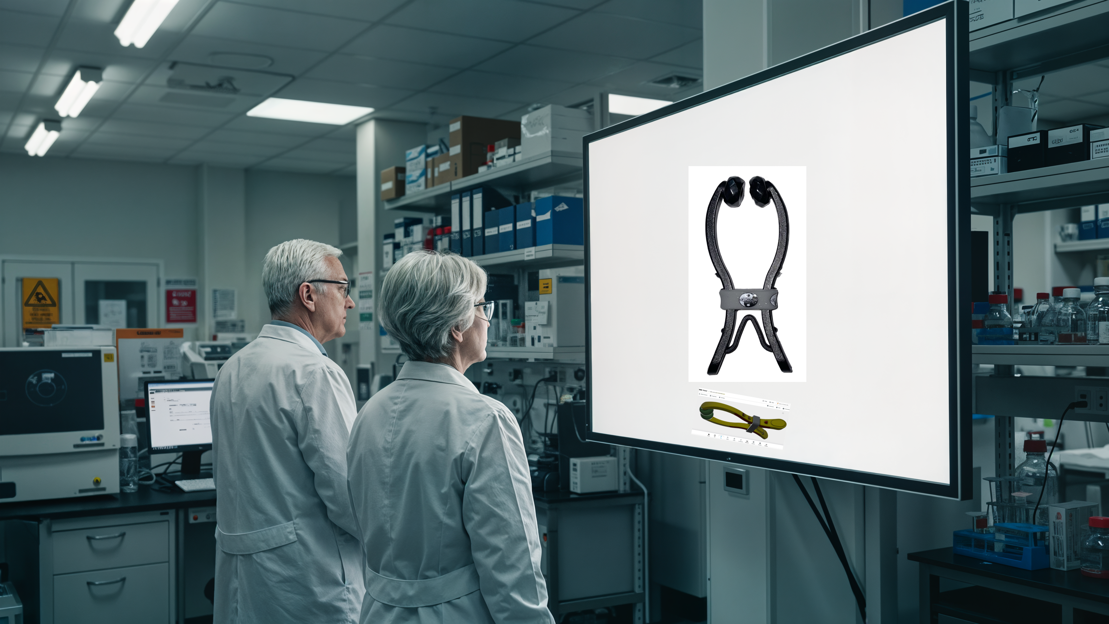 Scientists researching 4BP